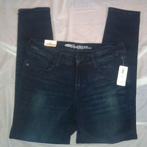 NWT Old Navy Rockstar Super Skinny Mid-Rise sz 12